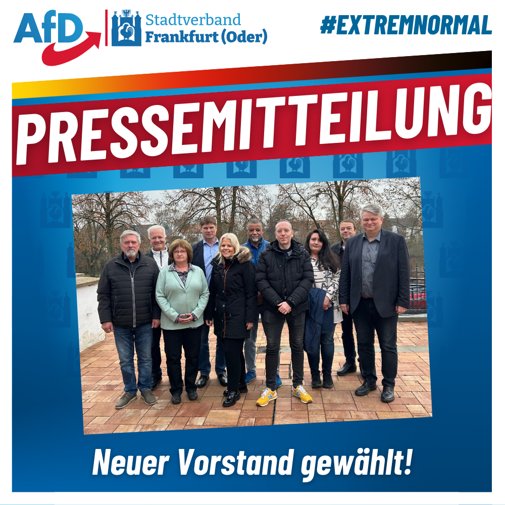 Bild zu Neuwahl des AfD-Kreisvorstandes